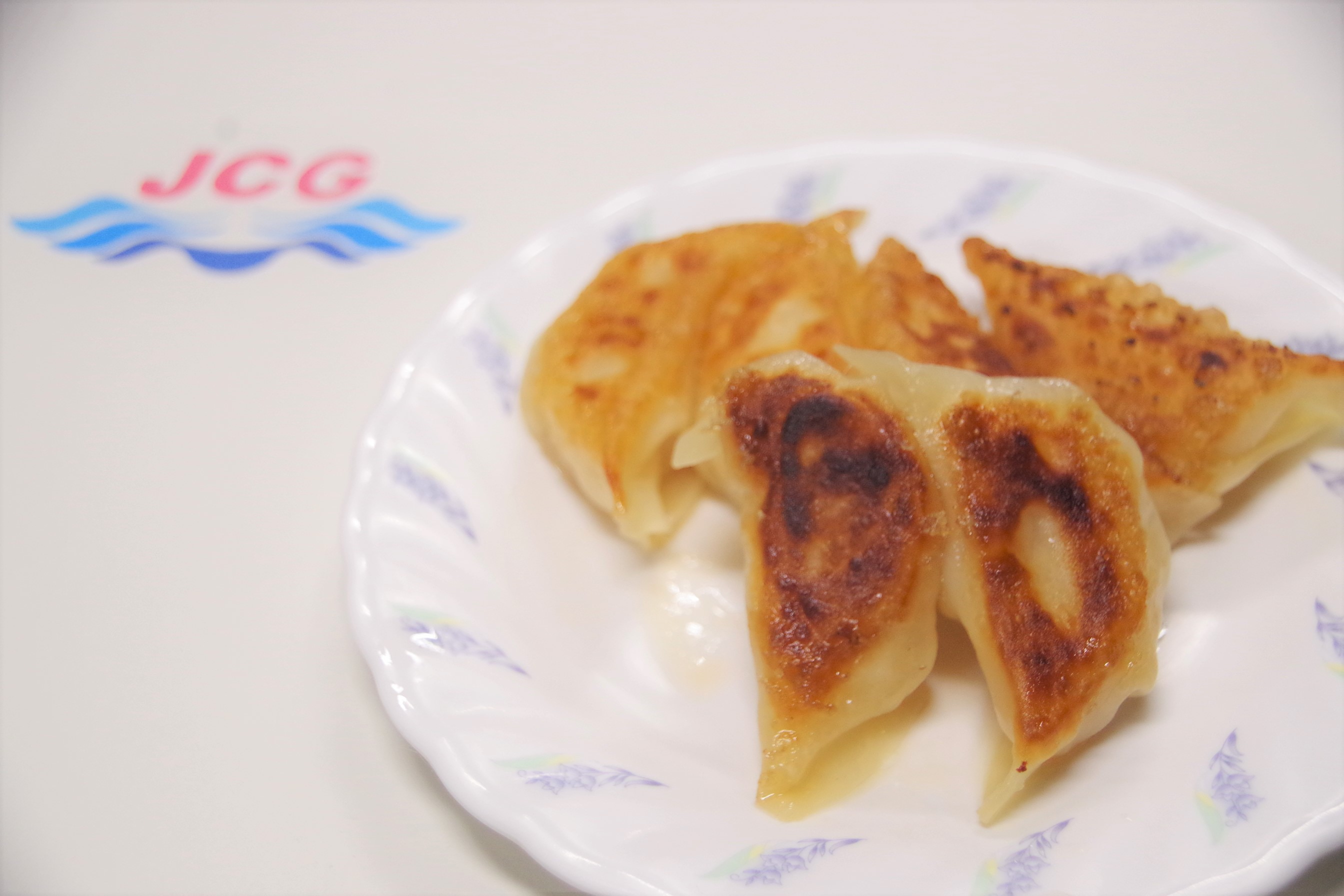 ほたて入り餃子