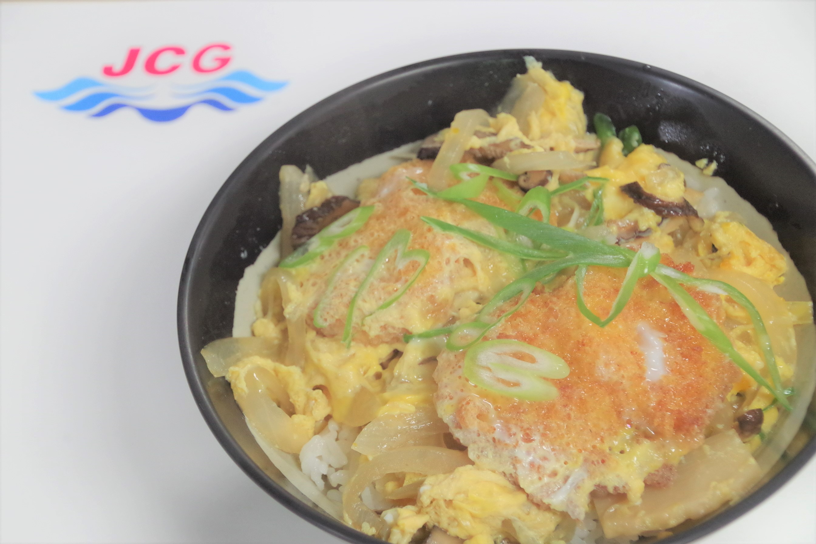 ほたてカツとじ丼