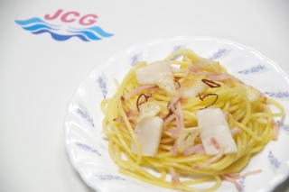 ほたてのペペロンチーノ