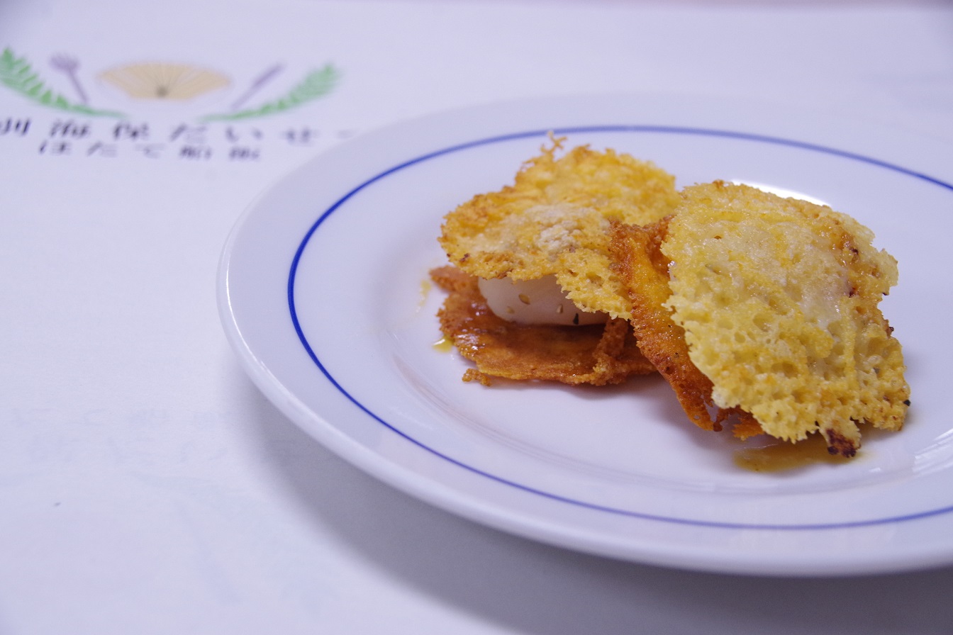 ほたてのチーズサンド