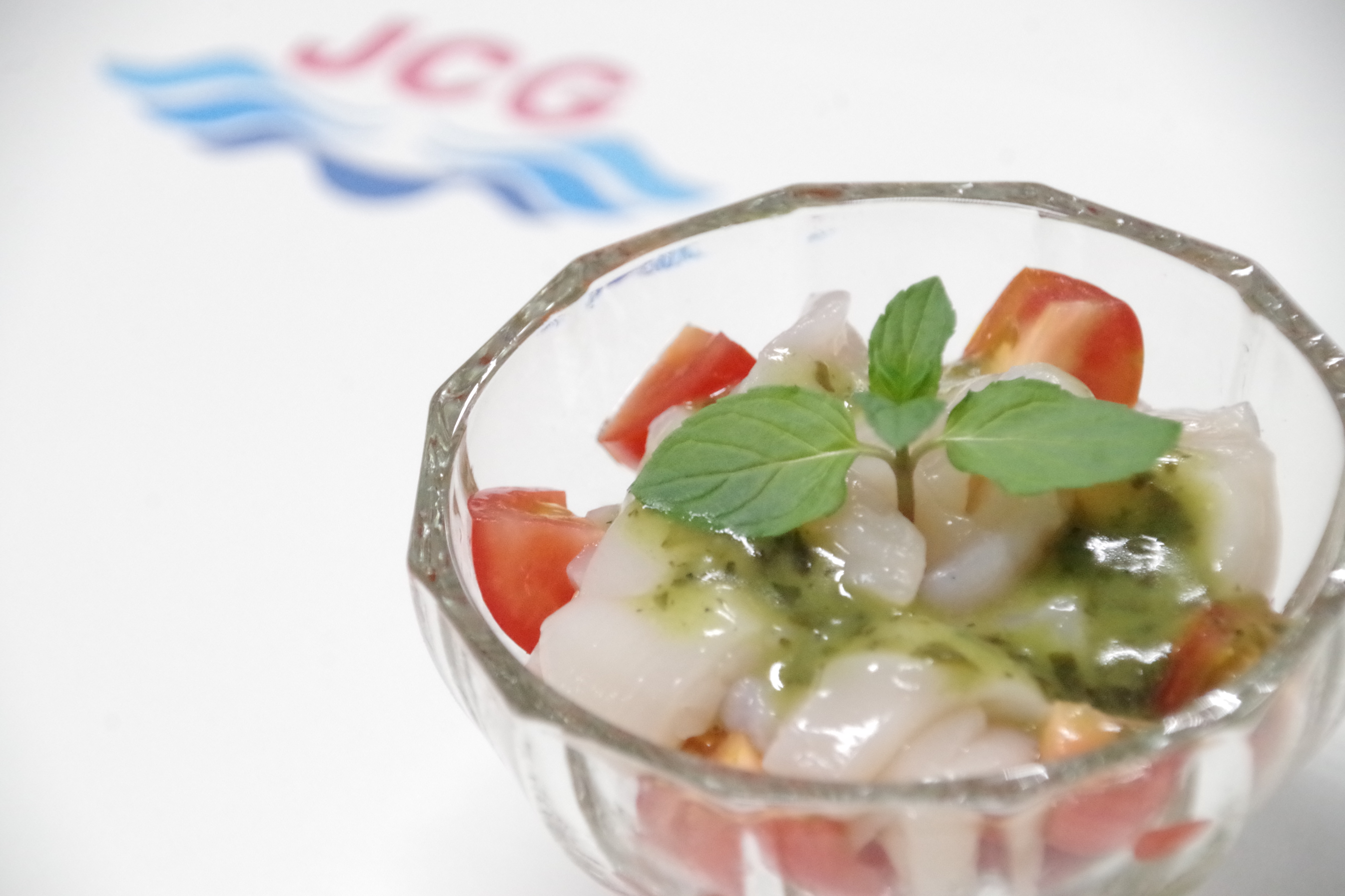 ほたてのカプレーゼ