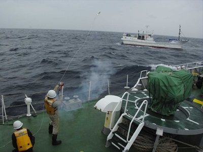 �����D�ɂ�鋙�D�̉g�q�~��