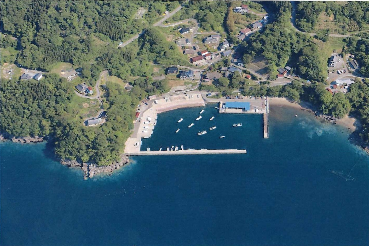 砂子浜漁港画像