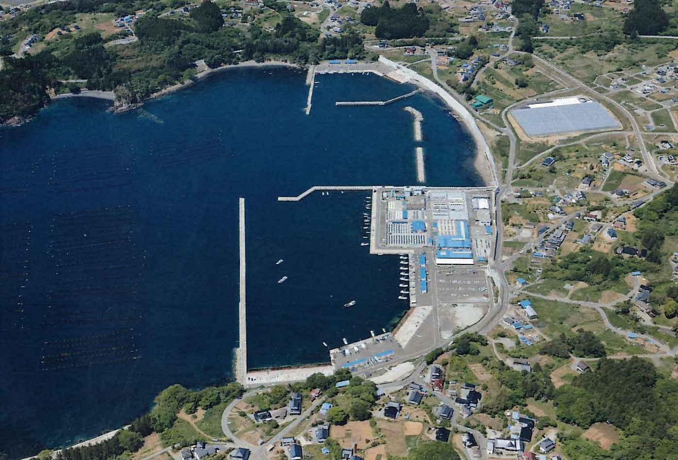 門の浜漁港画像