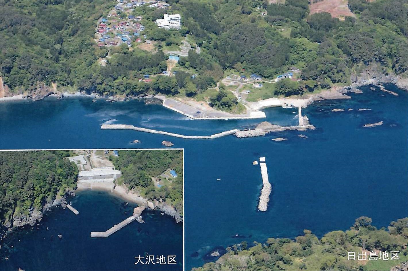 日出島漁港画像