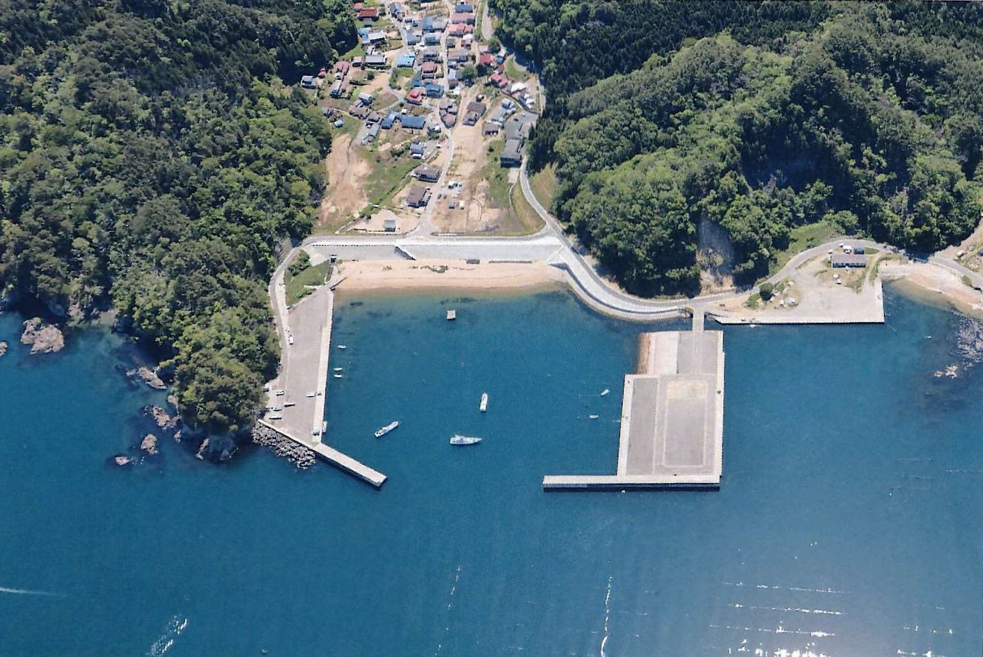 白浜漁港(宮古)画像