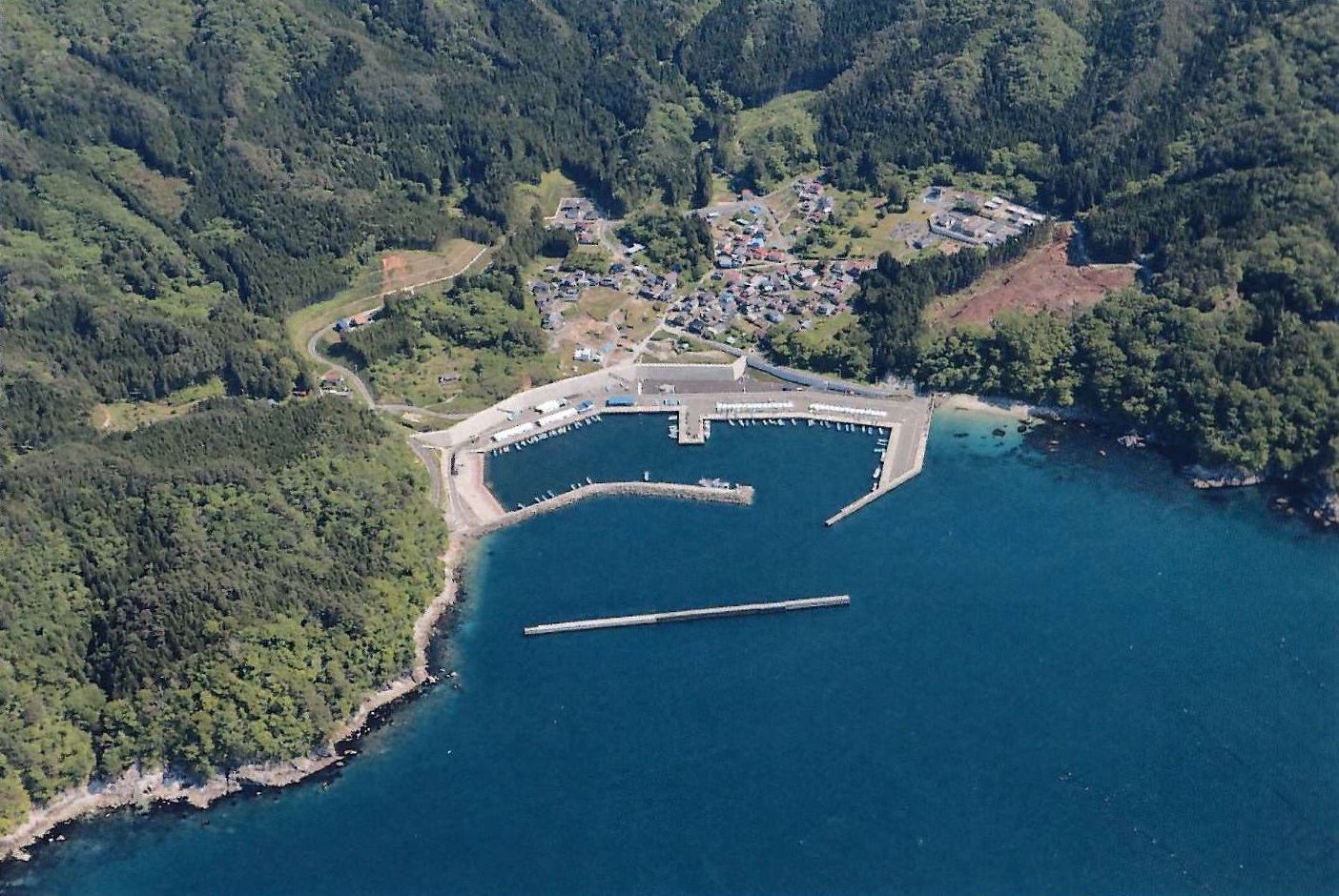 白浜漁港(鵜住居)画像