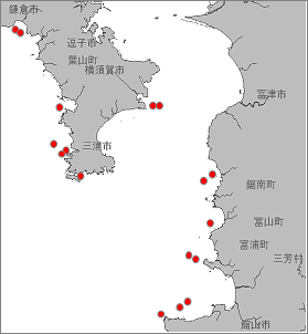 �����P�W�N�P�����畽���P�X�N�P�O���܂łɔ��������v���W���[�{�[�g��g���C����ʒu�}