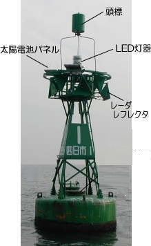 左舷標識 灯浮標