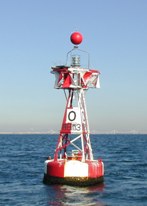 安全水域標識灯浮標