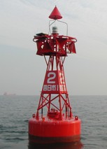 右舷標識灯浮標