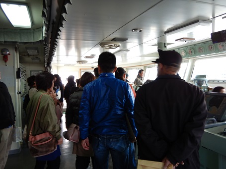 巡視船みうら一般公開の様子