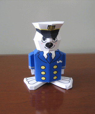 �C��ۈ����}�X�R�b�g�L�����N�^�[���݂܂�̃N���t�g�y�[�p�[�����`�̎ʐ^