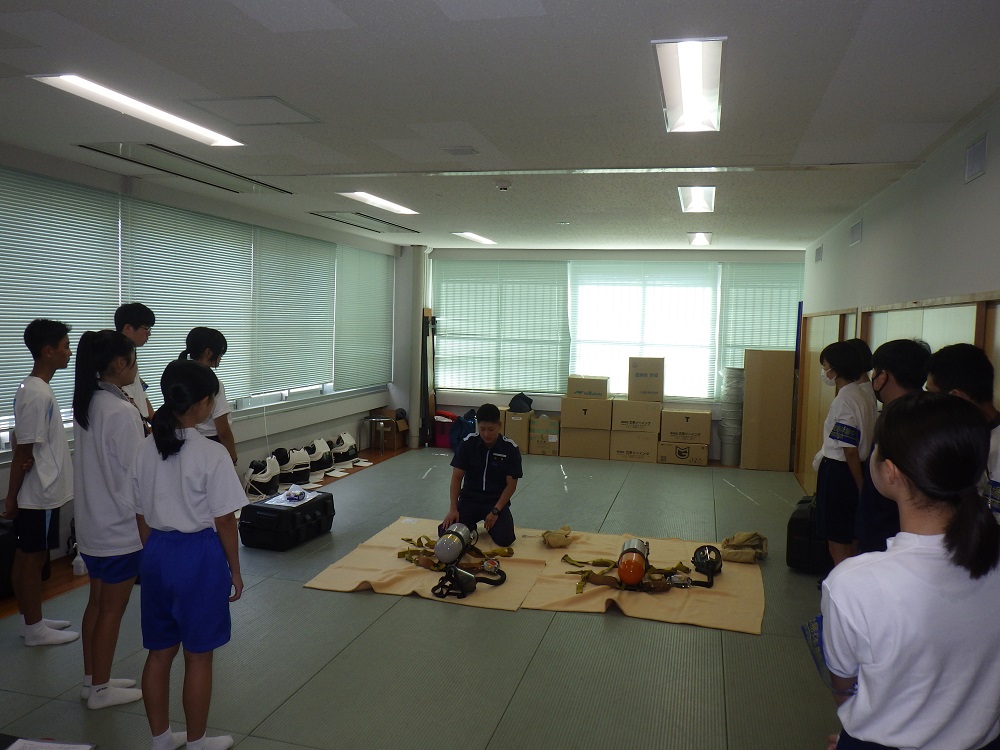 ライフゼムの説明の様子