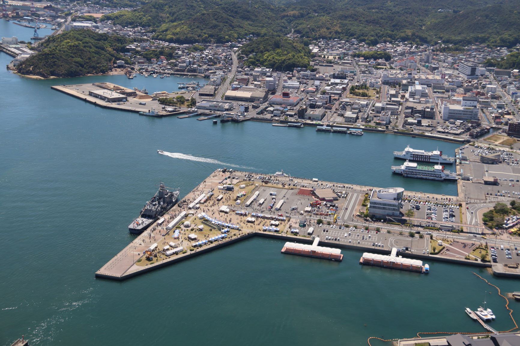 宇野港空撮画像