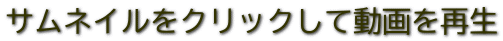 サムネイルをクリックして動画を再生 