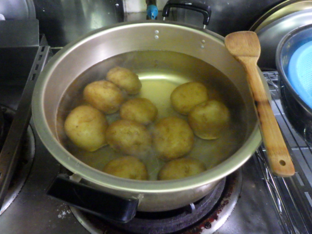 じゃがいも仕込み