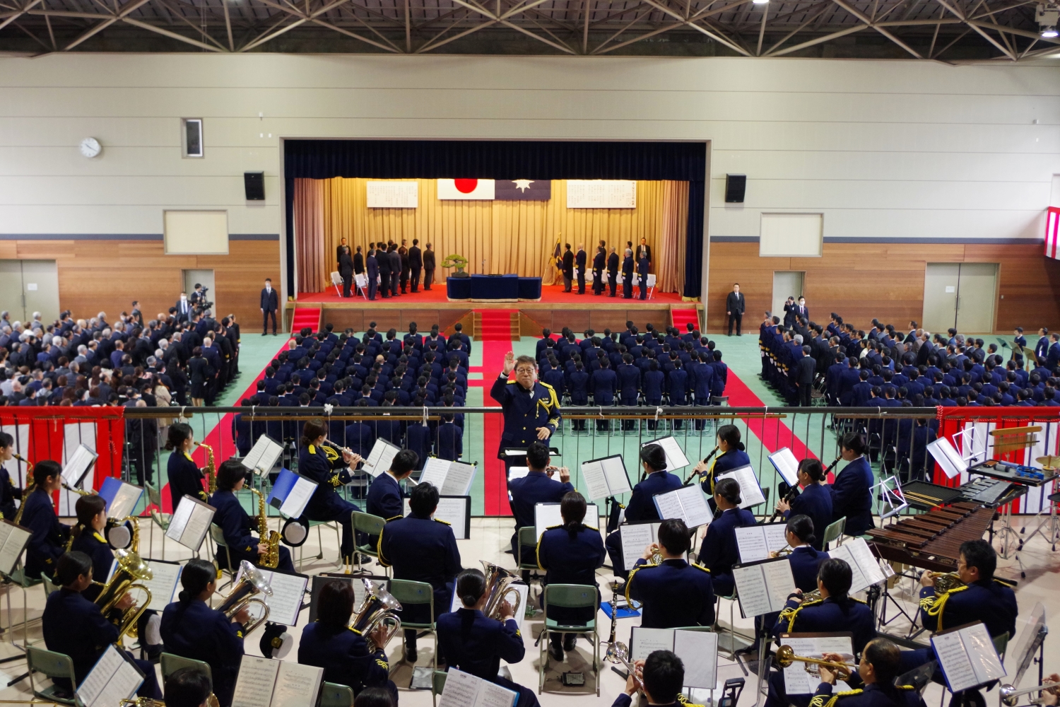 卒業式全体の様子