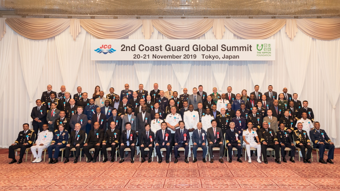 Group photo of the 2nd Coast Guard Global Summit