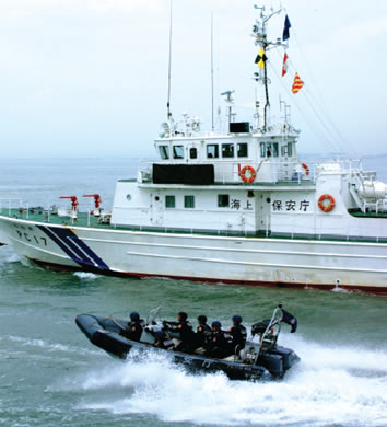 テロ対策訓練の様子