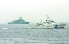 我が国が主催したPSI海上阻止訓練