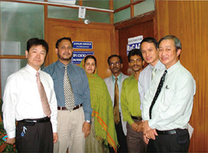 バングラディシュ訪問時