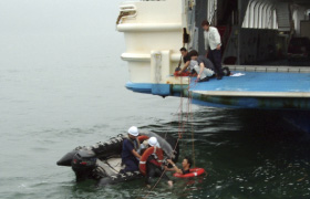 �t�F���[����̊C���]���҂̋~�����s���C��ۈ���