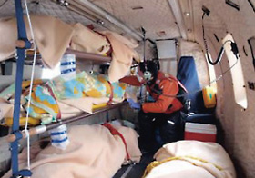 �a�@�Ԕ�������DMAT�Ƌ��͂��@���ŏ��u���s���~�}�~���m�i����23�N3��20���A���������n�s�j