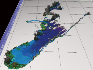 宮古湾の海底地形
