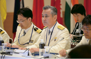 アジア海上保安機関長官級会合の様子