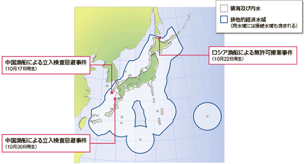 ����27�N�̊O�����D�ɂ�鋙�Ɗ֌W�@�߈ᔽ�ʒu