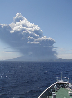 ���Ύ��̕����̗l�q�i���ʑD�u��m�v�ɂĎB�e�j