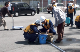 給水支援(熊本港)