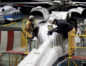 夜明け前の整備