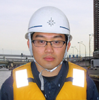 測量船「明洋」 観測士補 相原 佑亮