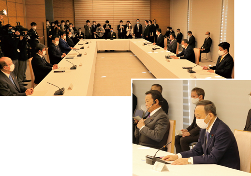 �ߘa2�N12���̊֌W�t����c�̗l�q