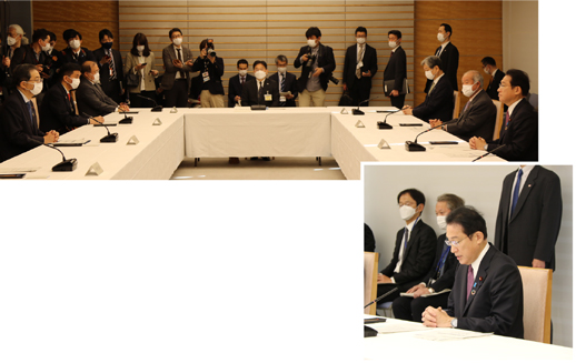 �ߘa3�N12���̊֌W�t����c�̗l�q