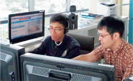 JICA���ƂƂ��ĊC���ʊǐ��Ɋւ���Z�p�x�����s���E��