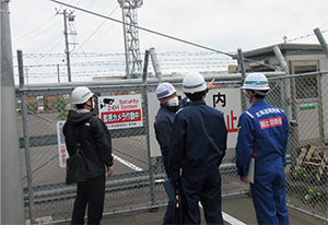 港湾保安設備の合同点検