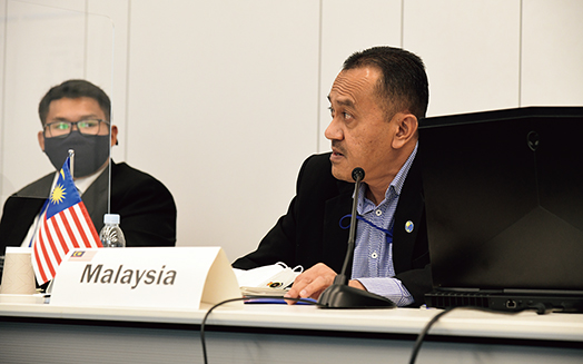 ���ۉ�c�Ŕ�������}���[�V�A���H�����iJICA���C�C�����j