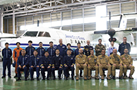 仏海軍ジェット機乗組員との意見交換