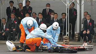 特殊救難隊 展示訓練の様子-1