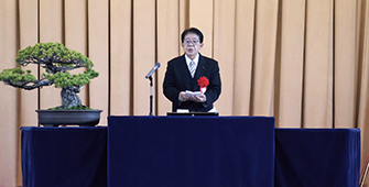 国土交通大臣から卒業生・修了生への祝辞