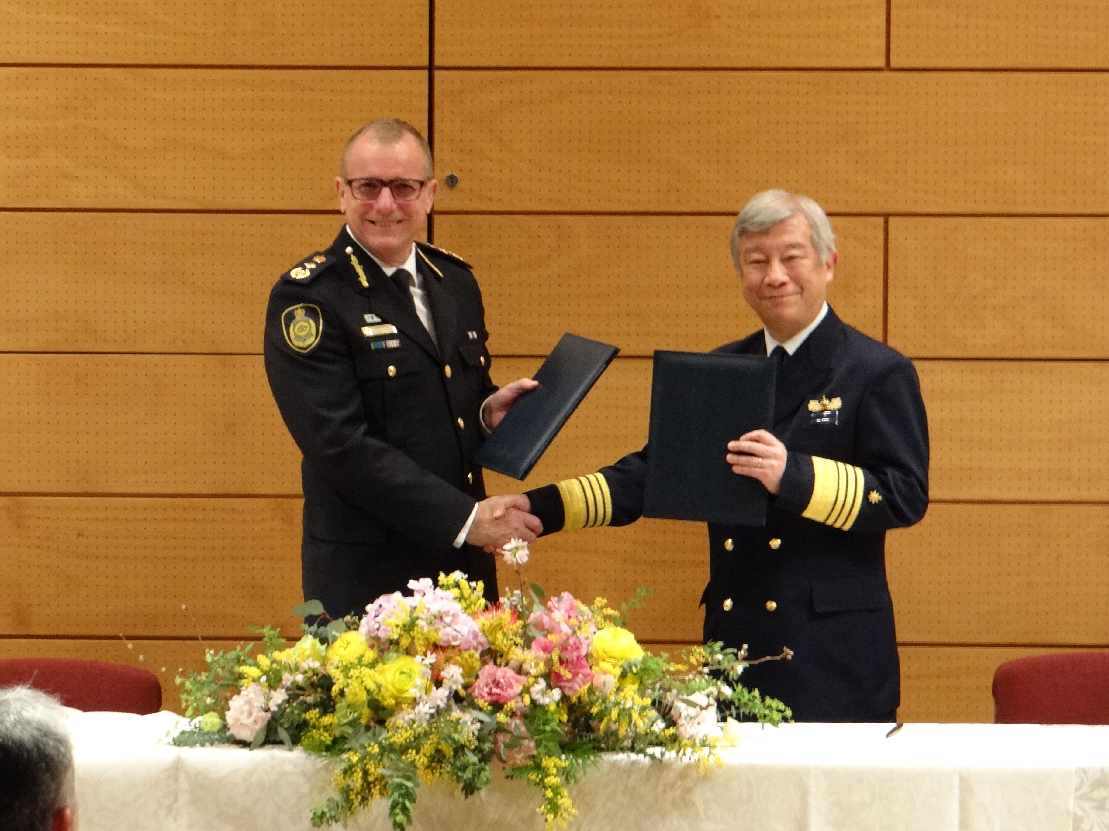 協力覚書署名式の様子2