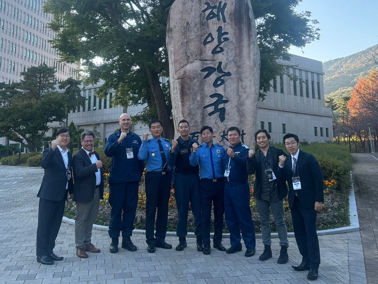 日米韓の研修対応者