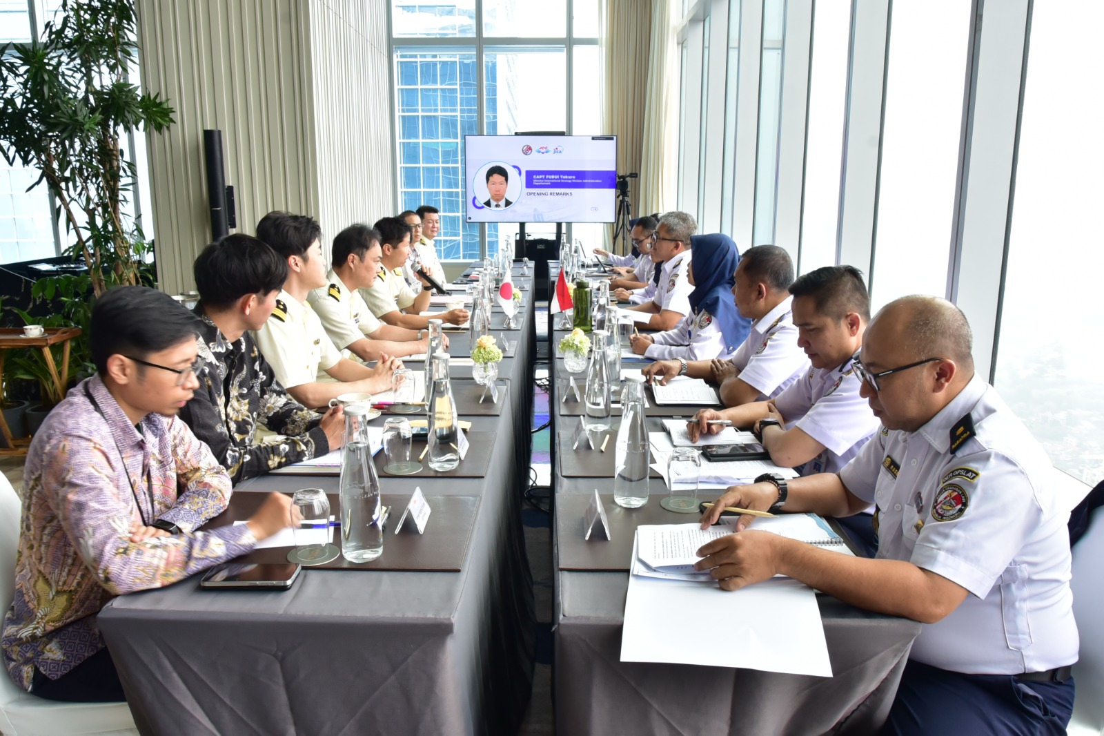 年次会合の様子